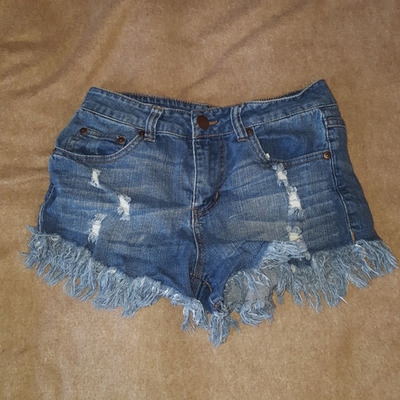Elan Pants - Distressed shorts